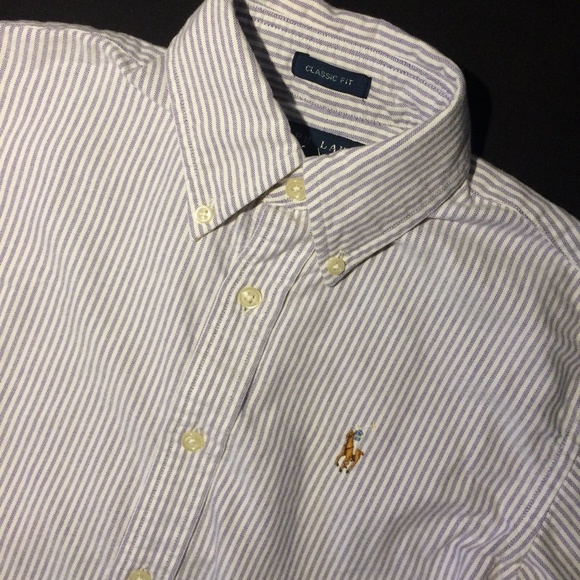 ralph lauren classic fit oxford